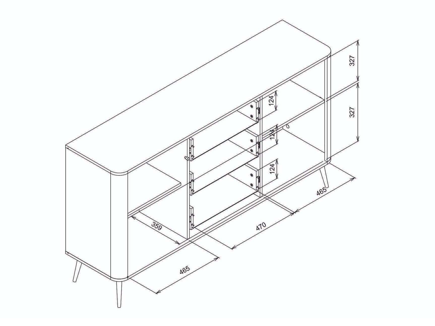 Kommode Levliva 105 4100692