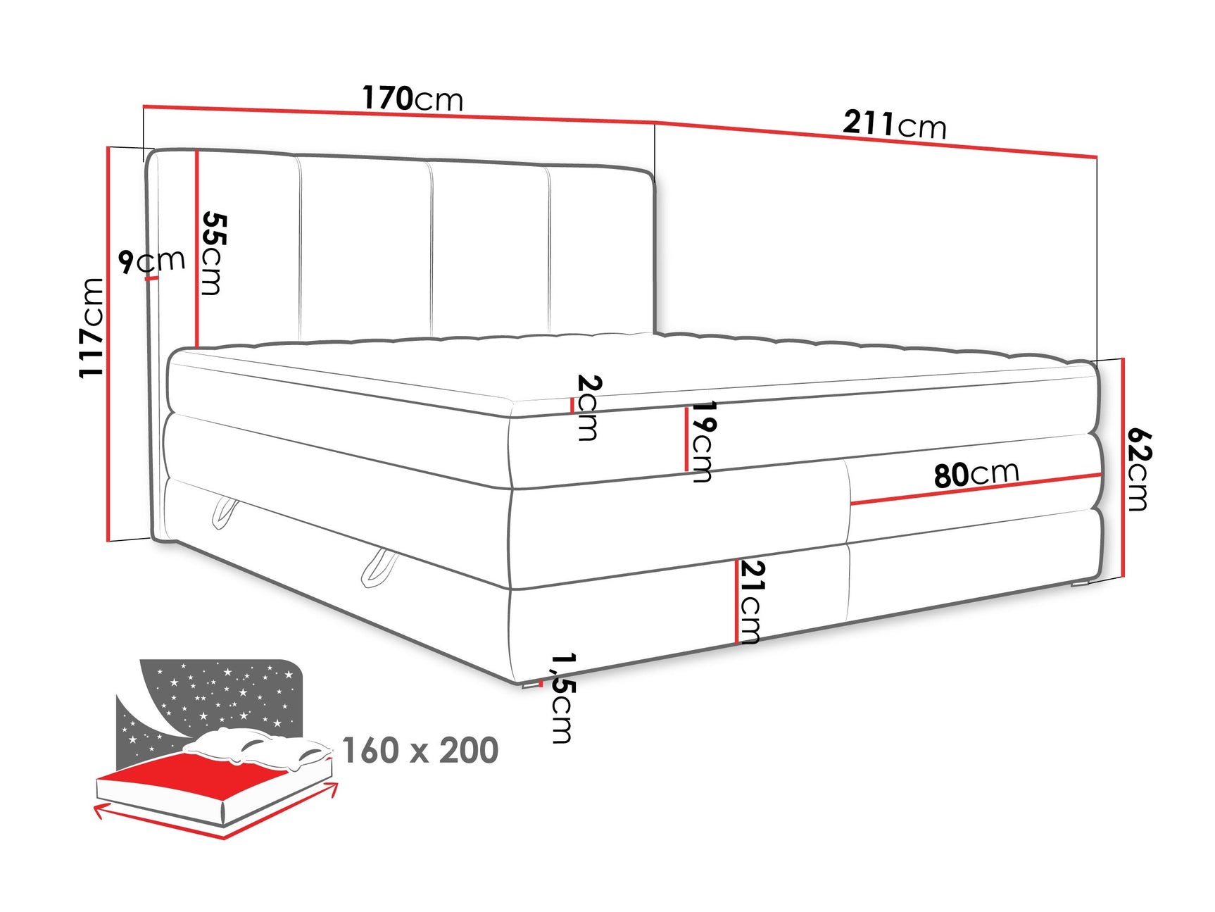 Kontinentalseng ComfiDream 205