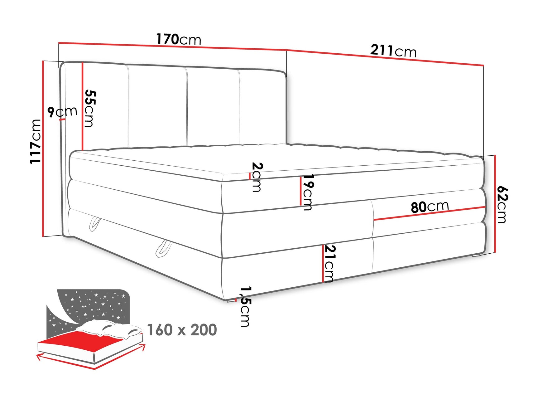 Kontinentalseng ComfiDream 205