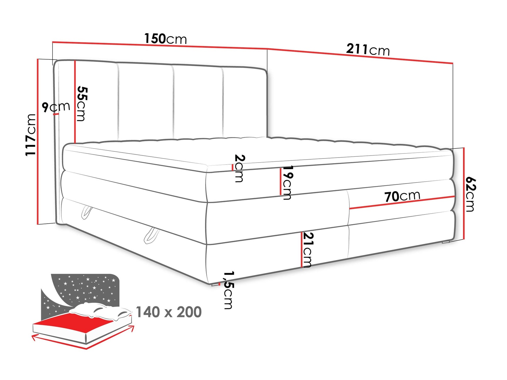 Kontinentalseng ComfiDream 205