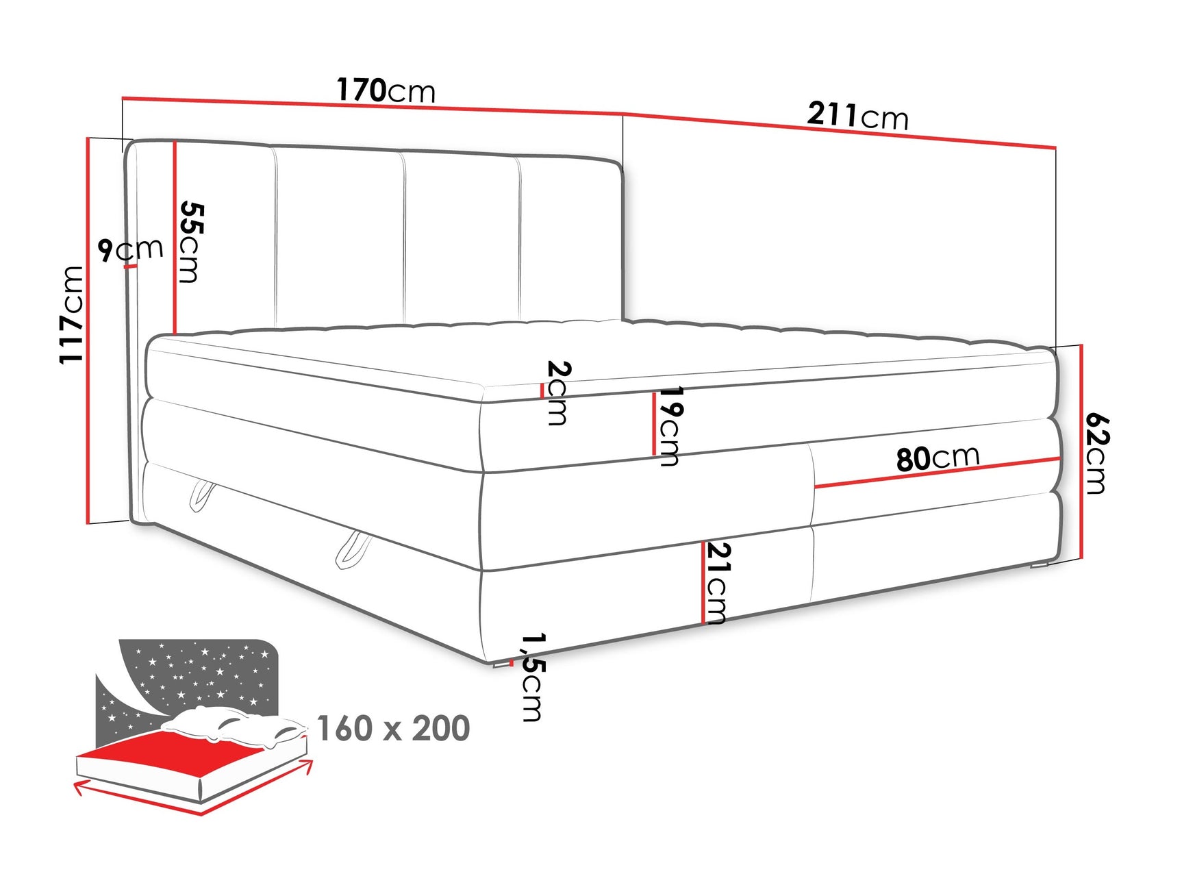 Kontinentalseng ComfiDream 205