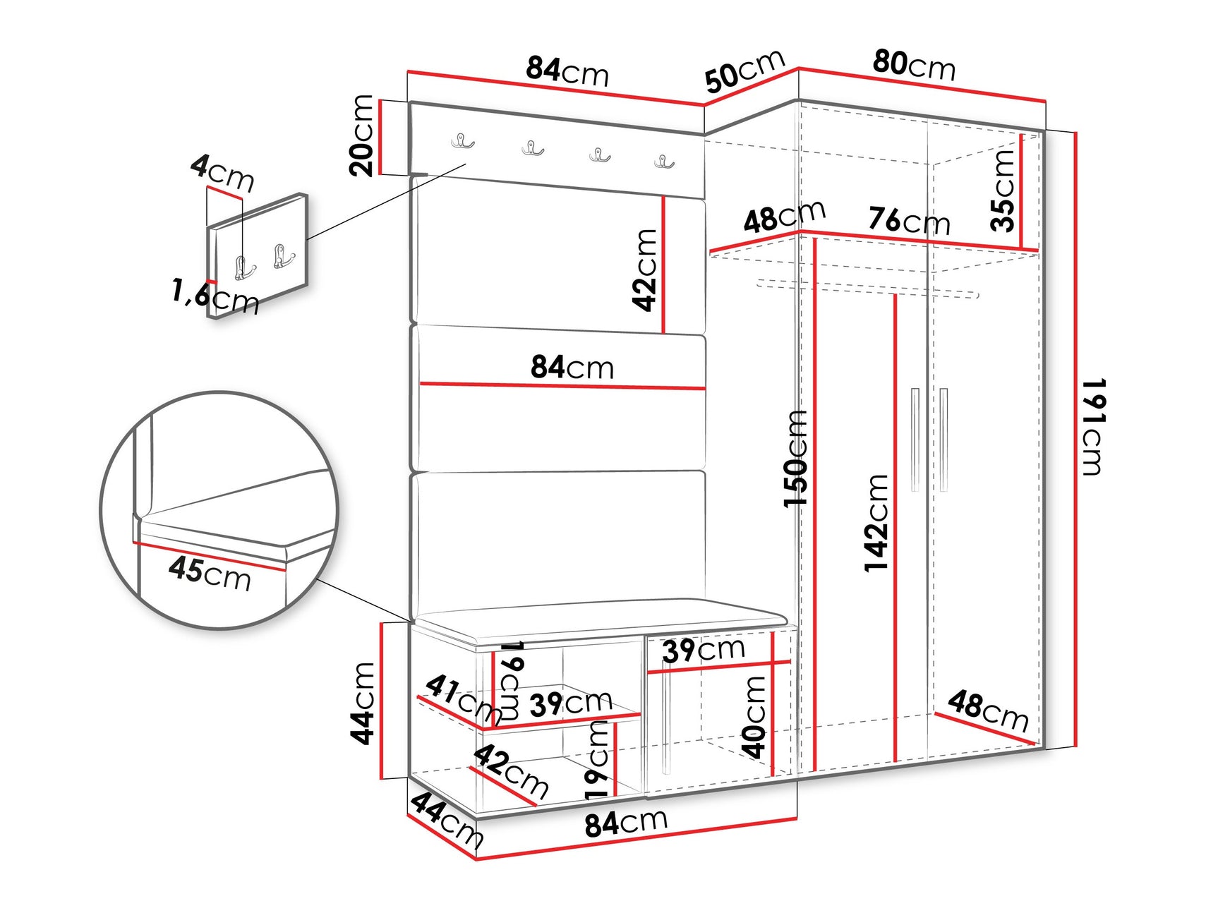 Entrésæt Hartford 526