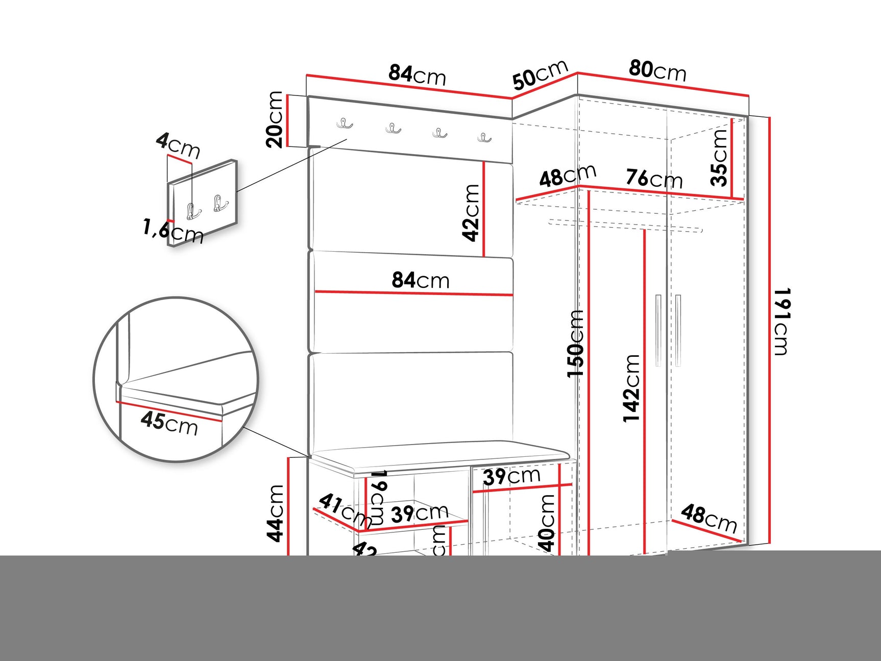 Entrésæt Hartford 526