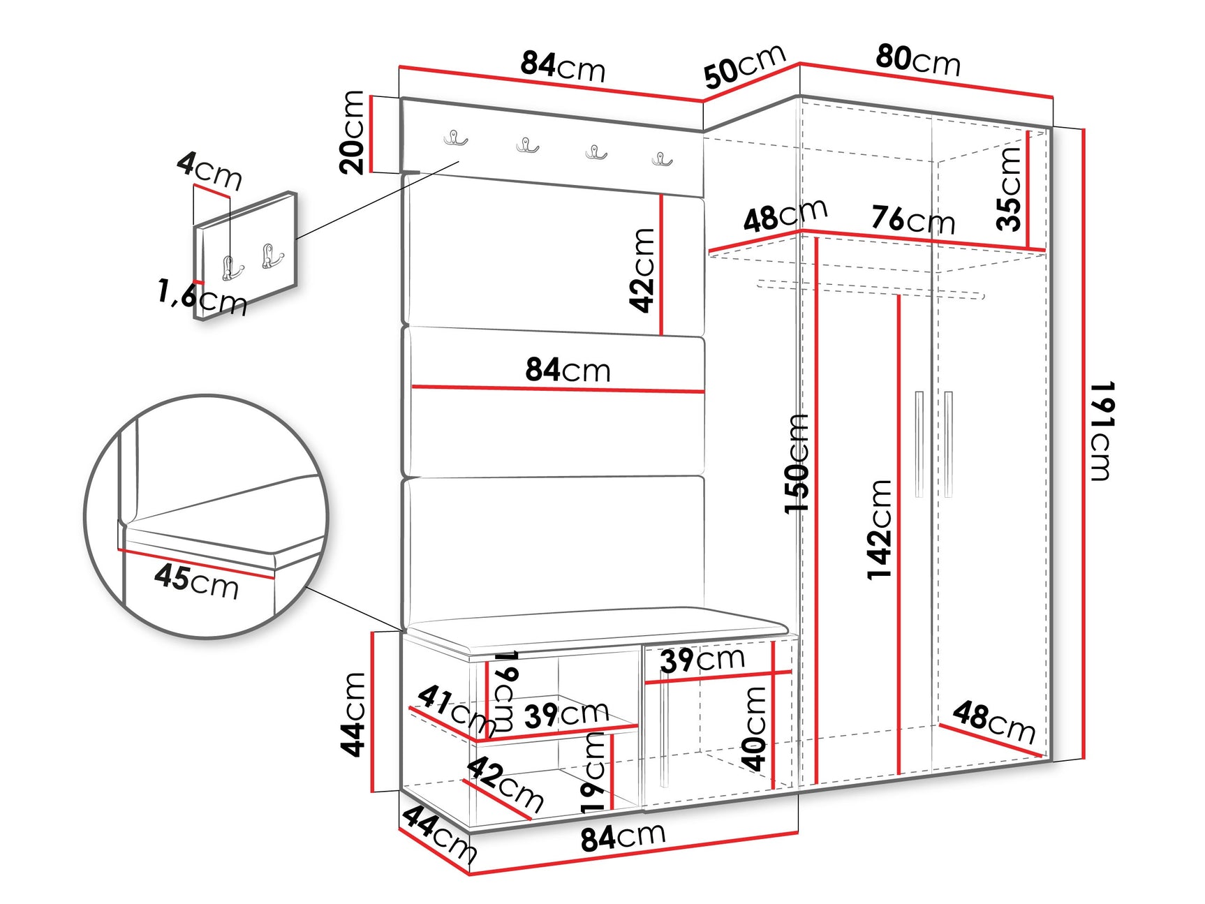 Entrésæt Hartford 526