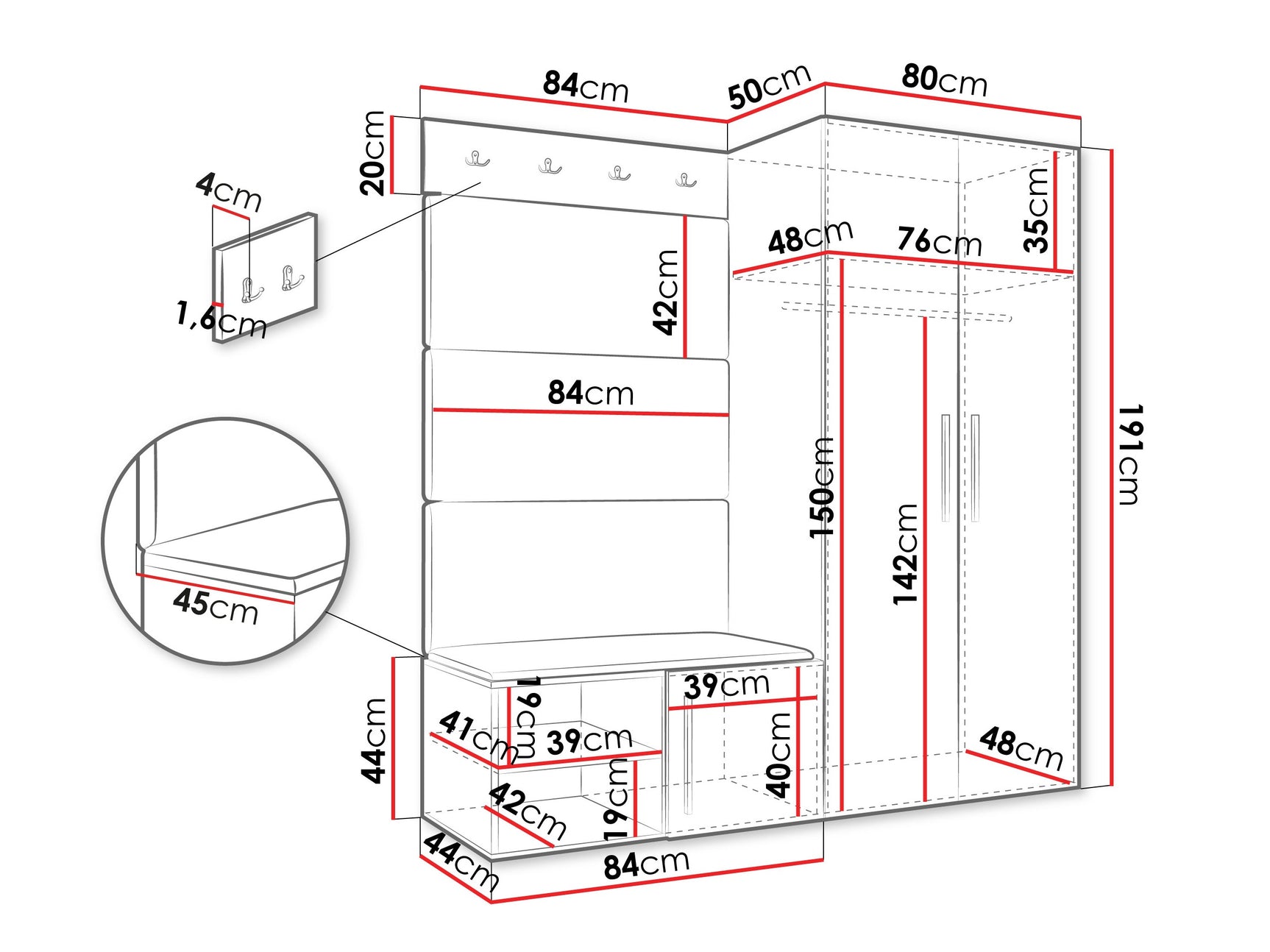 Entrésæt Hartford 526