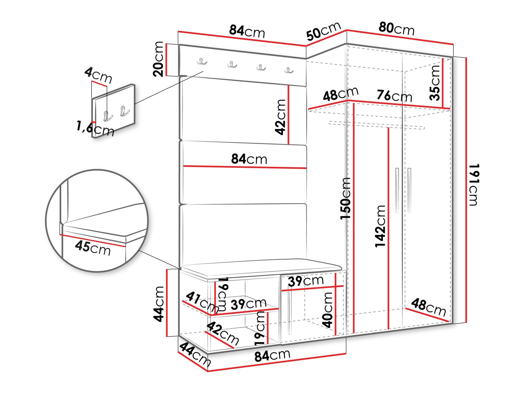 Entrésæt Hartford 526
