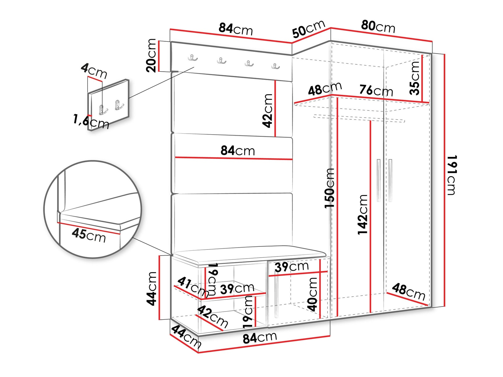 Entrésæt Hartford 526