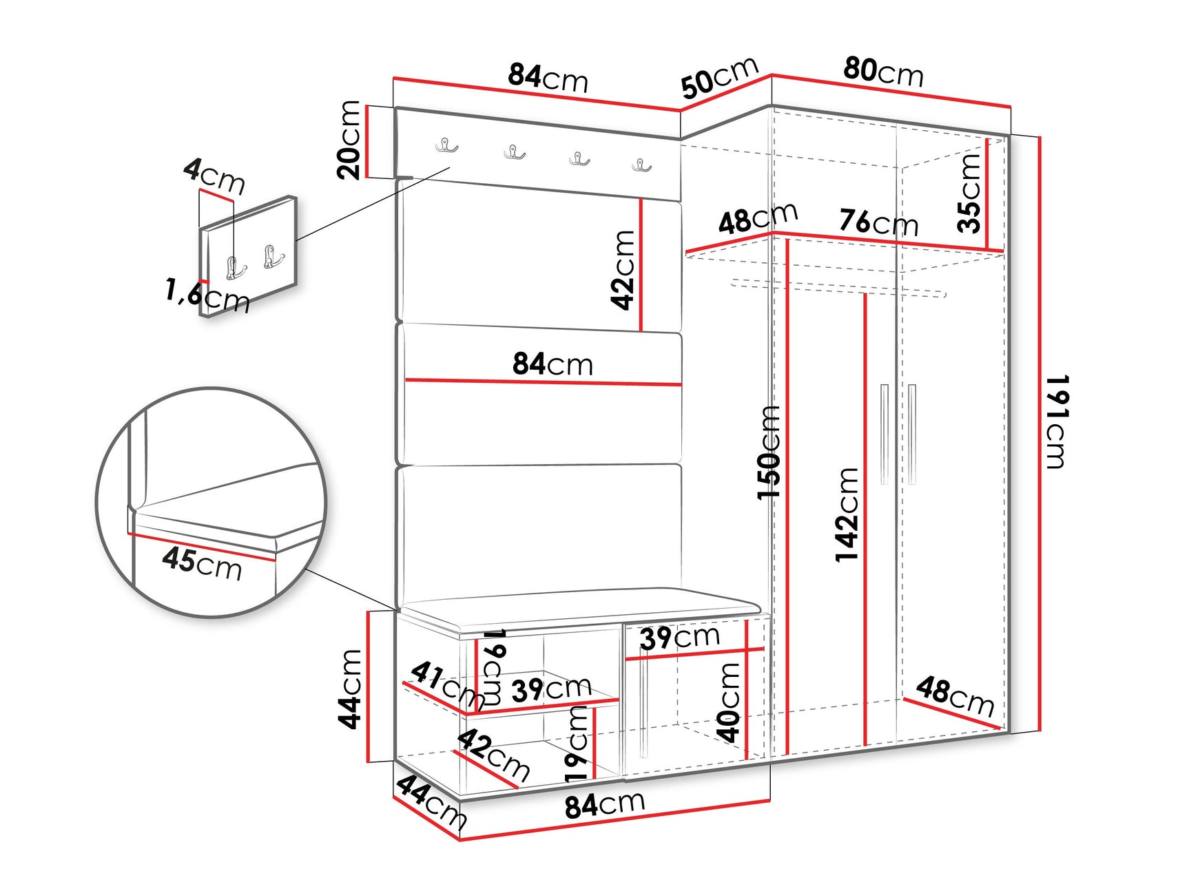 Entrésæt Hartford 526
