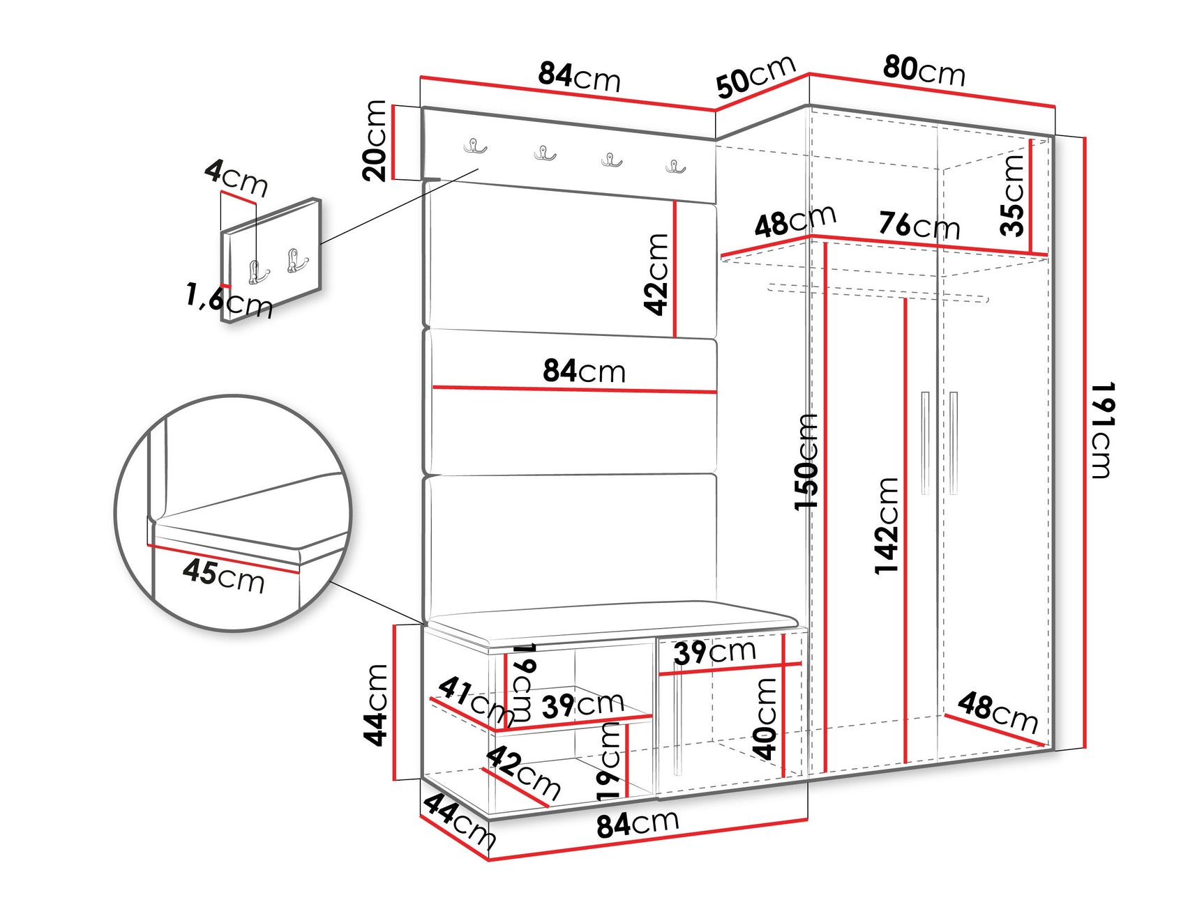 Entrésæt Hartford 526