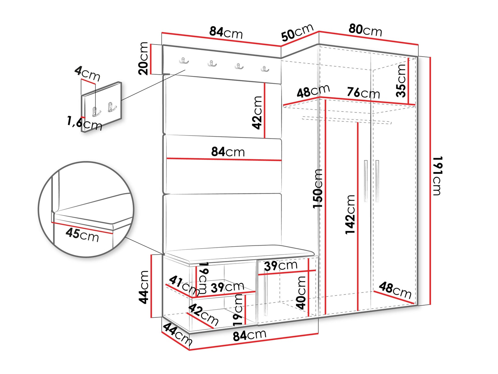 Entrésæt Hartford 526