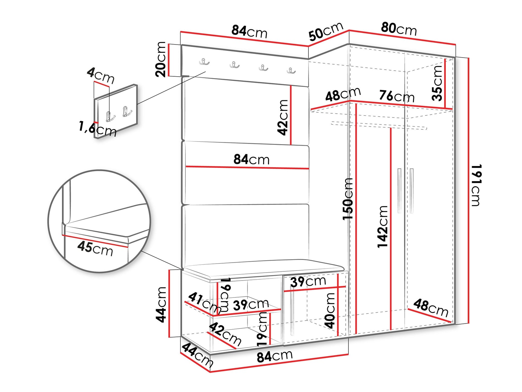 Entrésæt Hartford 526