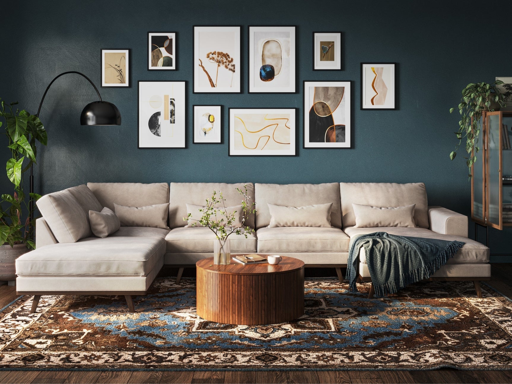 Hjørnesofa Floromo 101