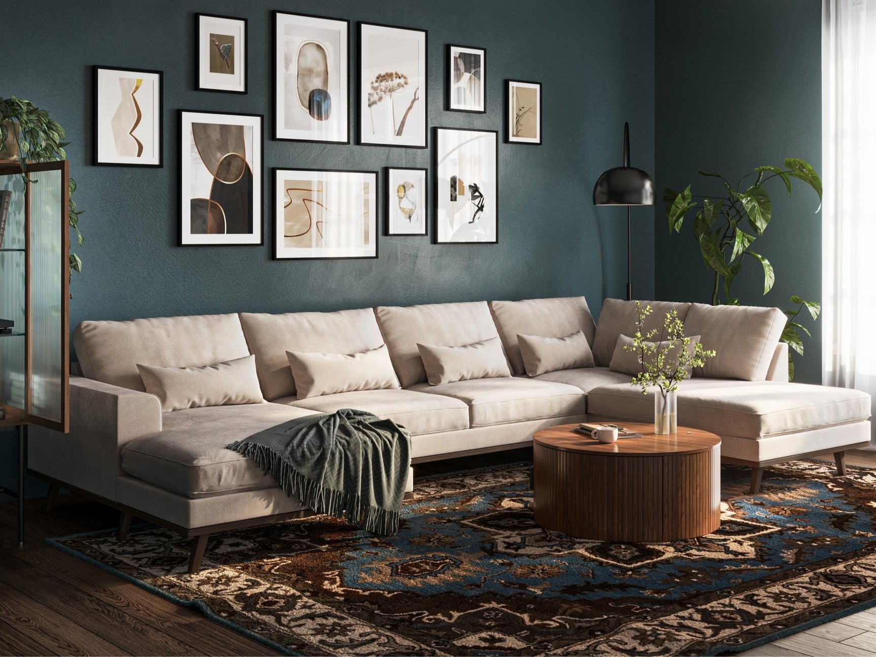 Hjørnesofa Floromo 101