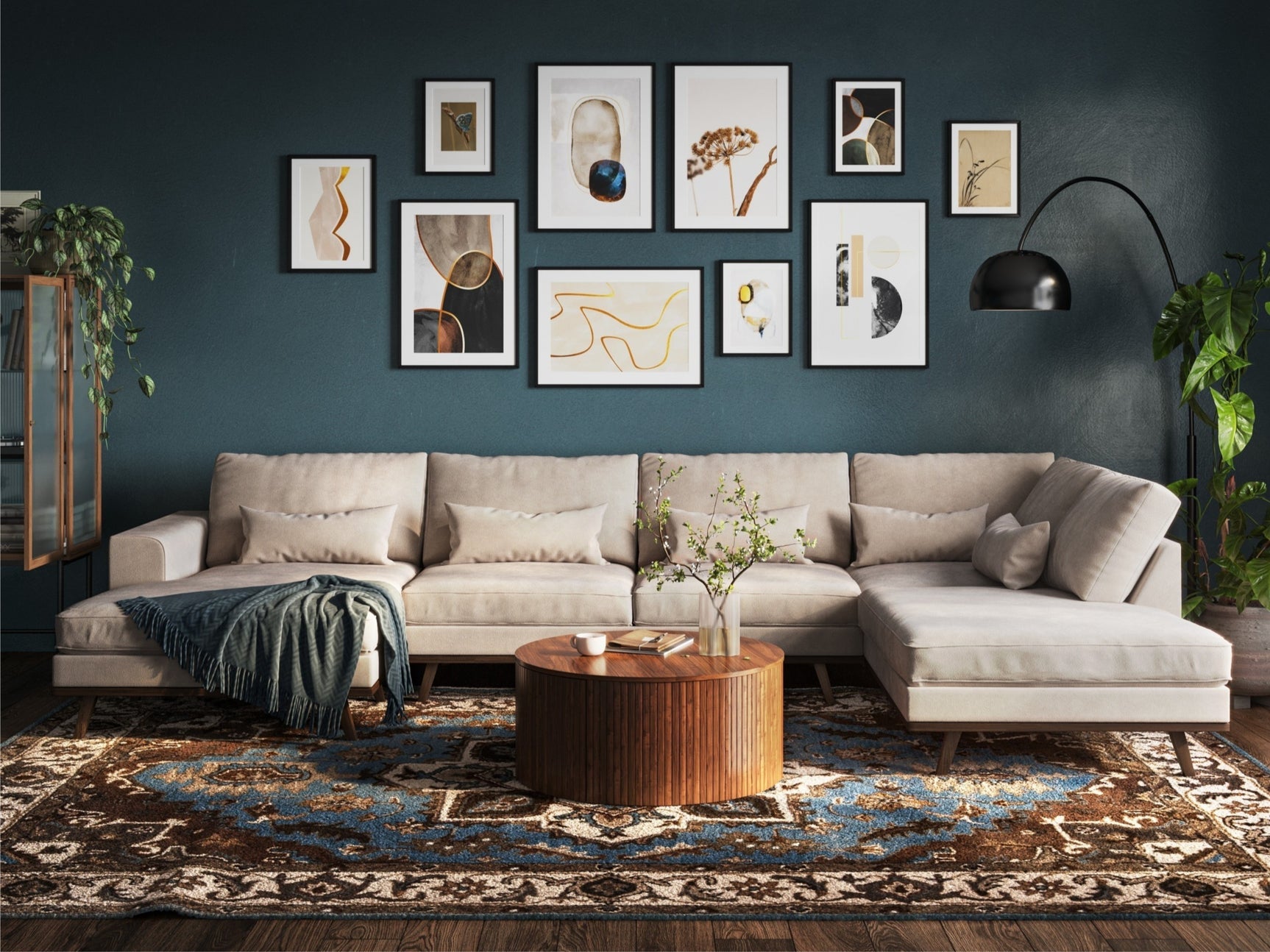 Hjørnesofa Floromo 101