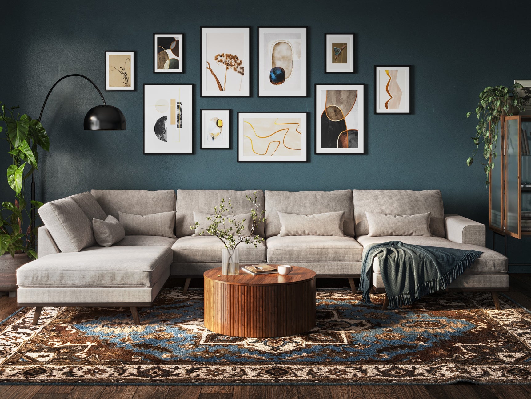 Hjørnesofa Floromo 101