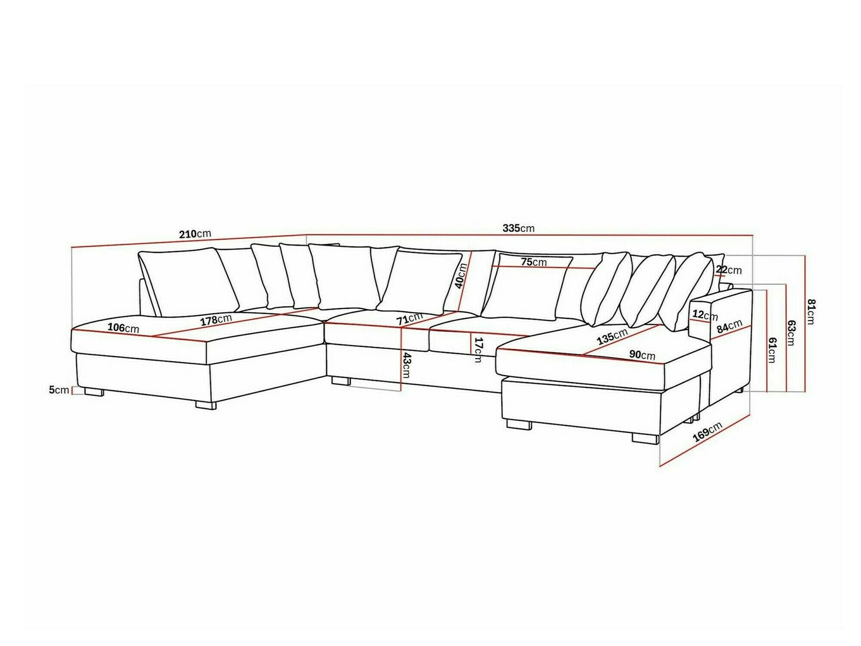 Hjørnesofa Tivsoe 106