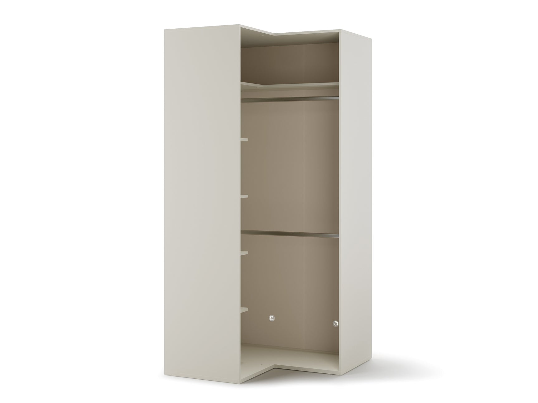 Hjørnegarderob Evareve 100