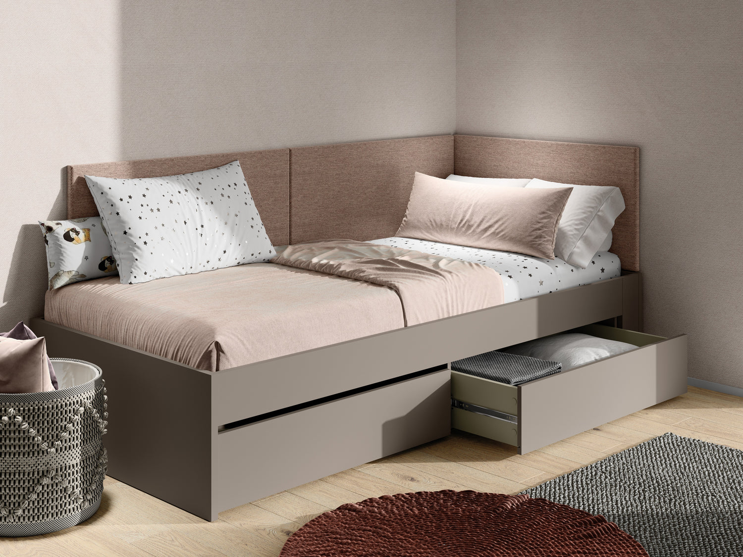 Blødt vægpanel Evareve 121