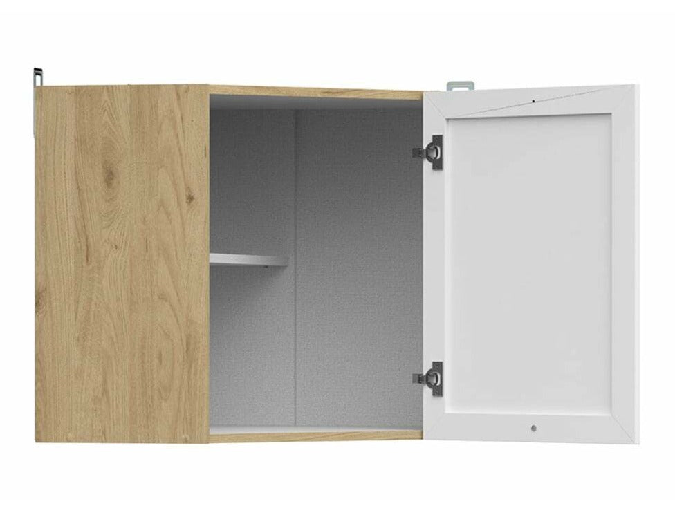 Modulært hjørnevægskab Classic White Oak 101