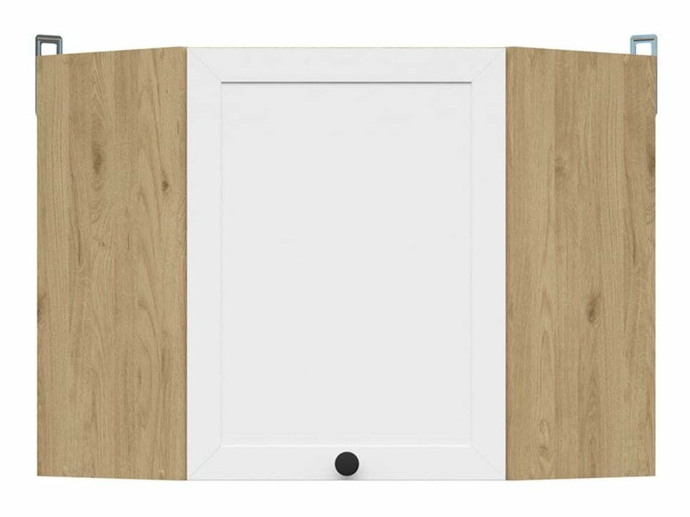 Modulært hjørnevægskab Classic White Oak 101