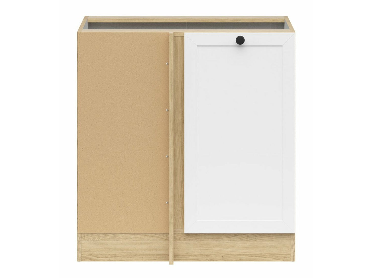 Modulært hjørneskab Classic White Oak 113