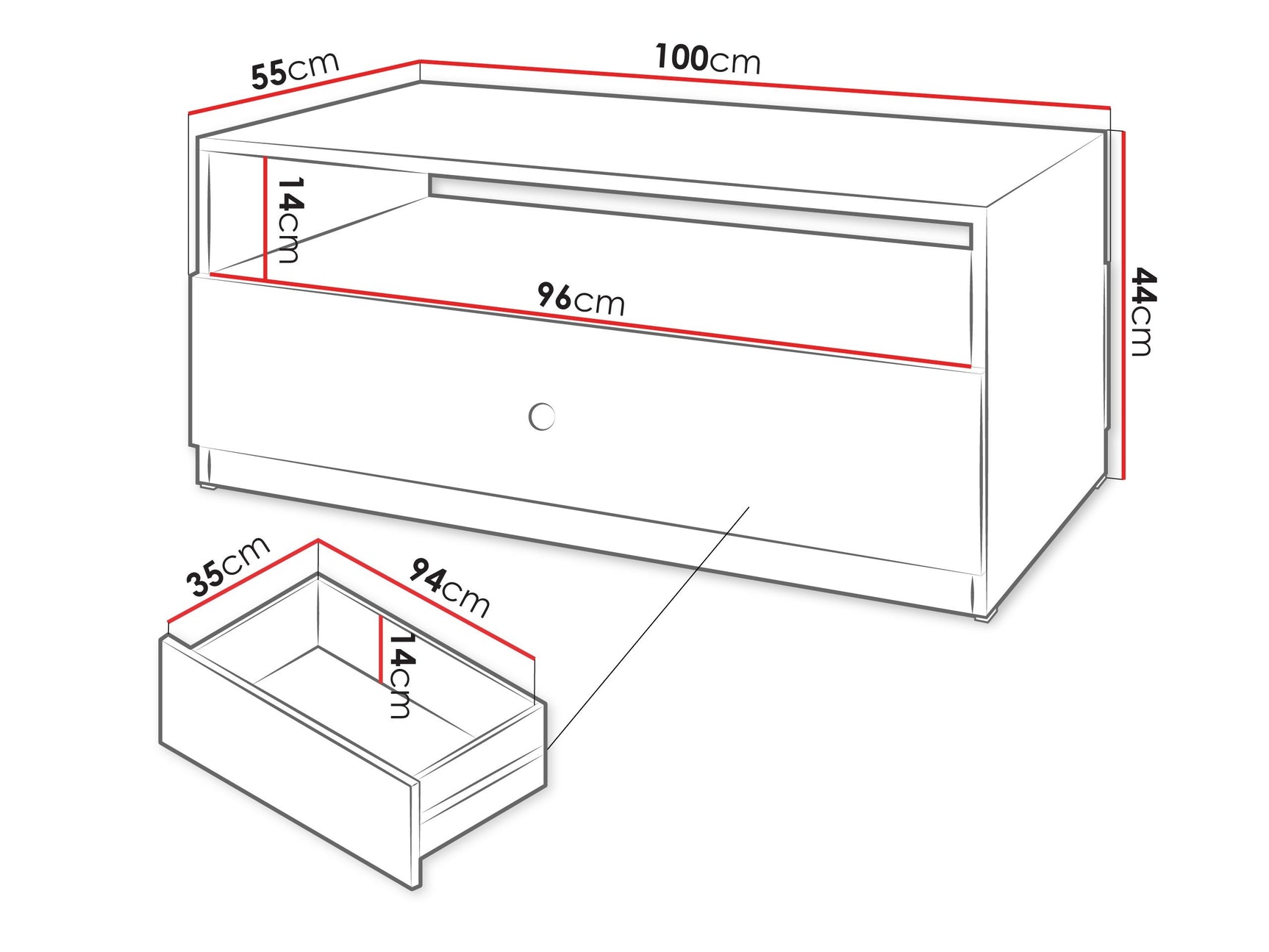 Sofabord Comfivo Meleti 106