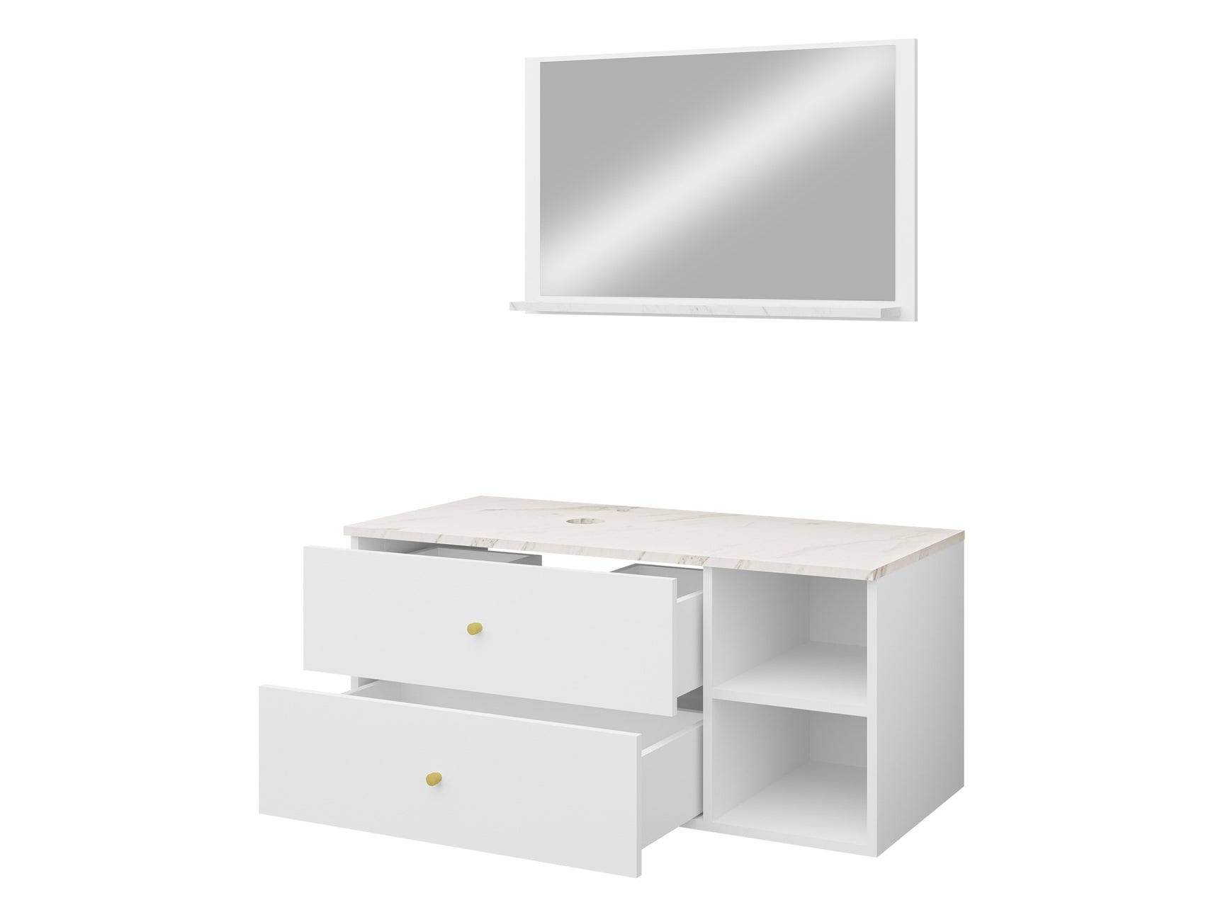 Badeværelses-sæt Ophruvi 100