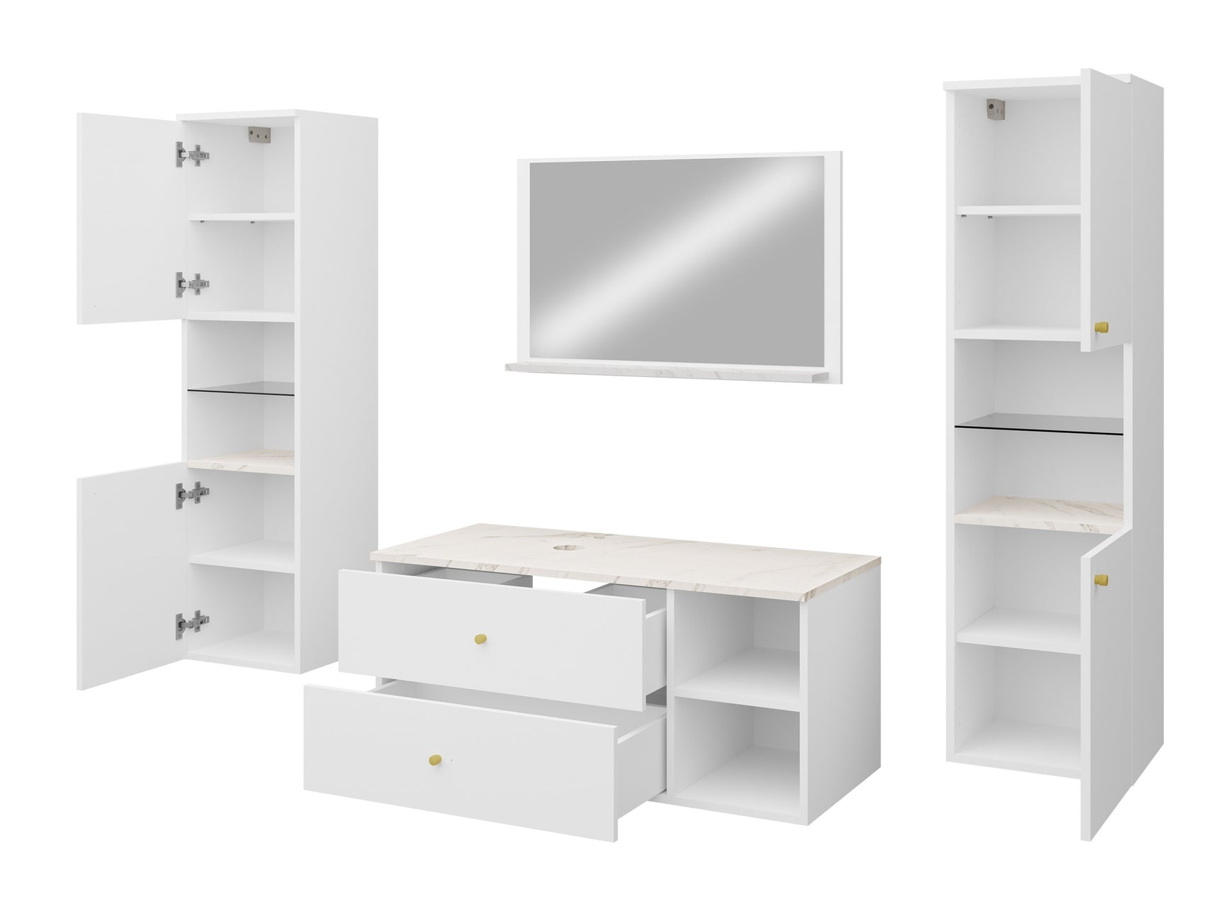 Badeværelses-sæt Ophruvi 102