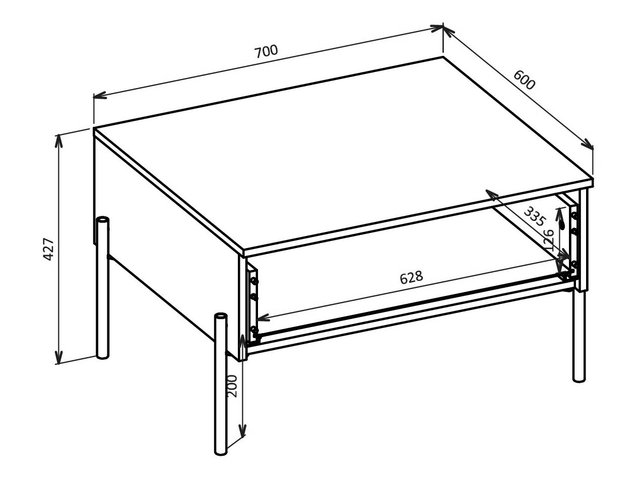 Sofabord Levtenu 116