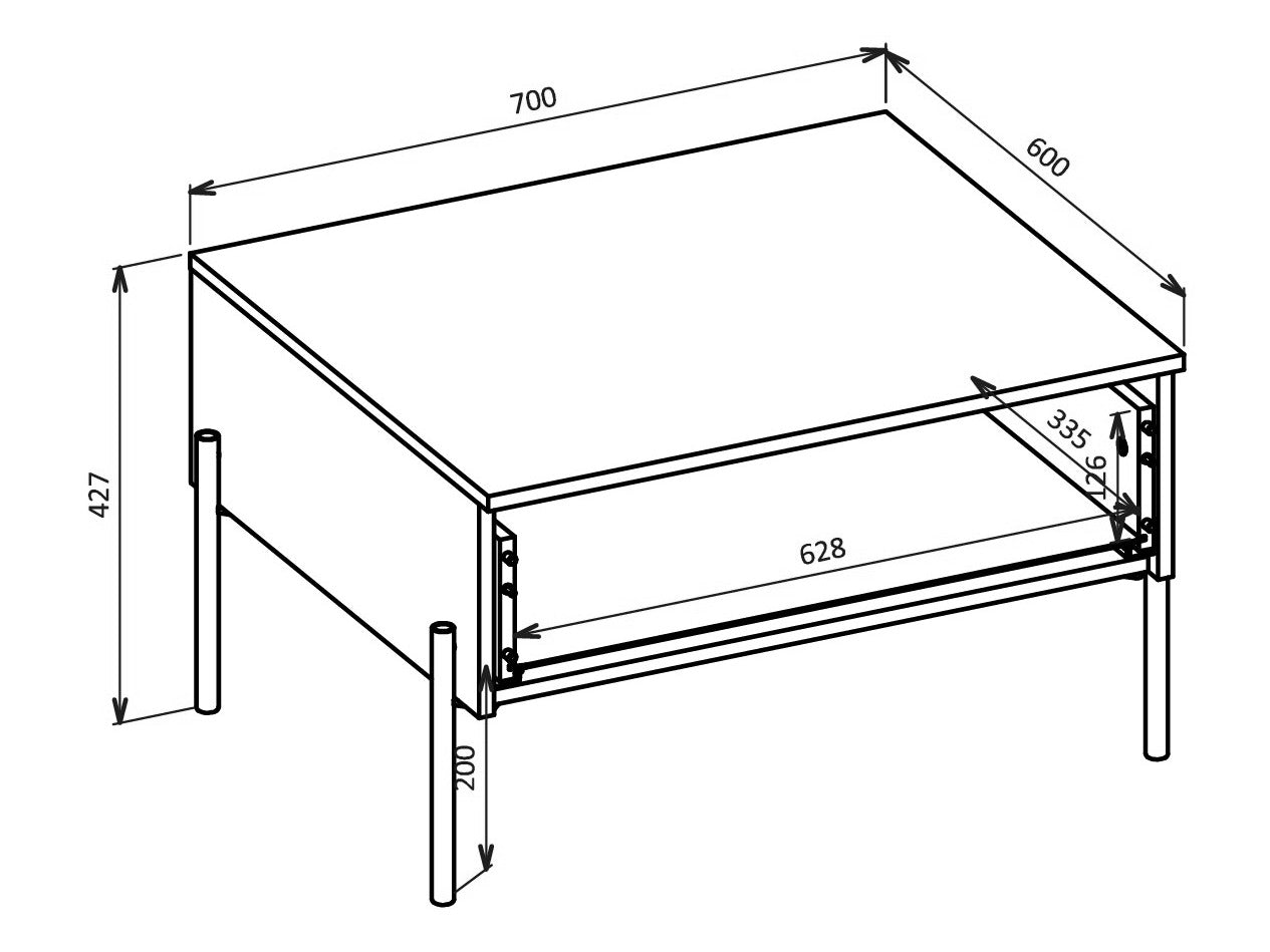 Sofabord Levtenu 116
