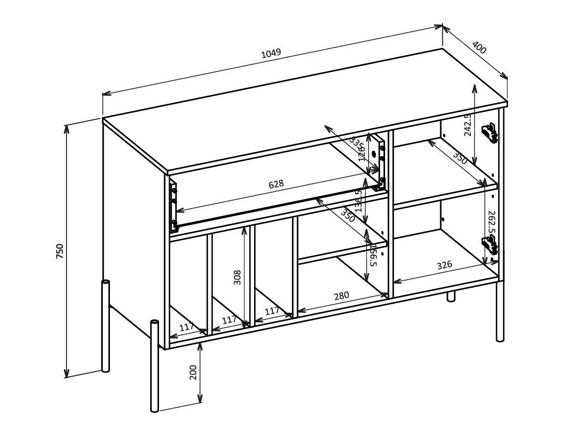 Stuemøbler-sæt Levtenu 118