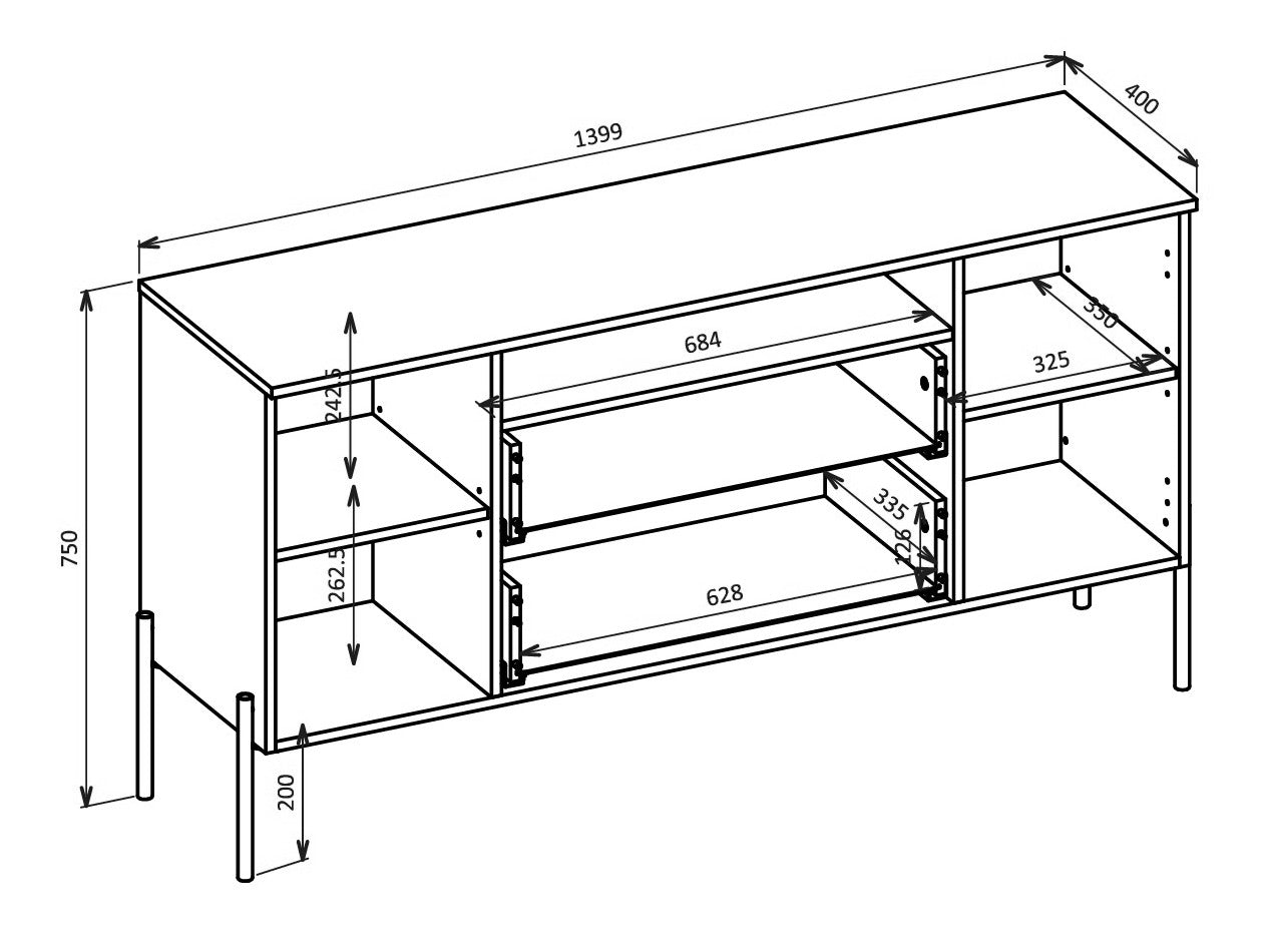 Stuemøbler-sæt Levtenu 119