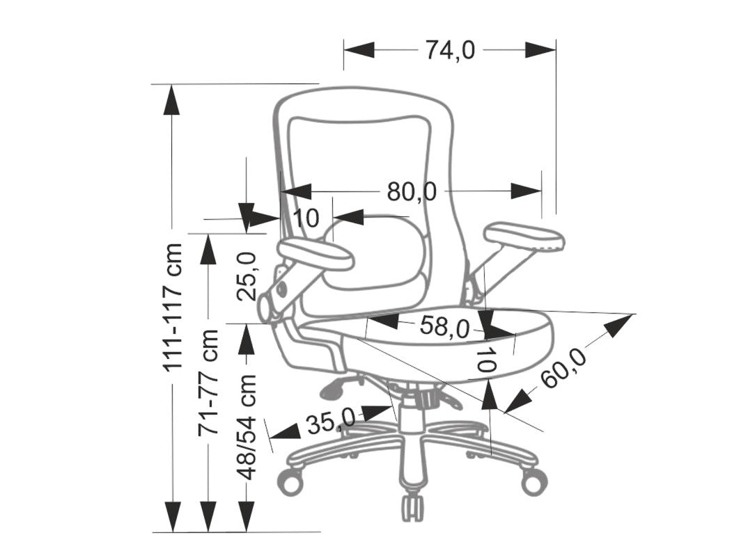 Kontorstol Houston 2022
