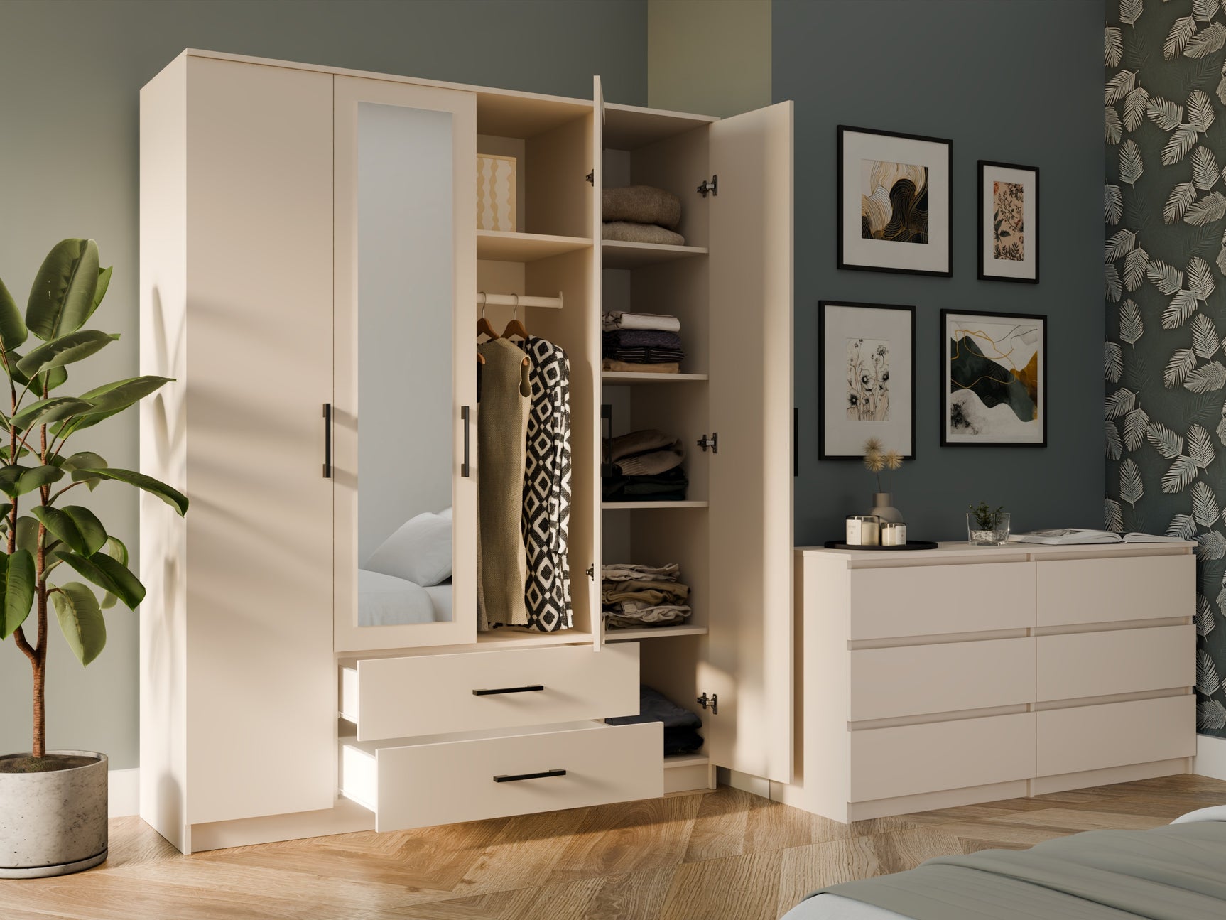 Garderobeskab Mandeville 117