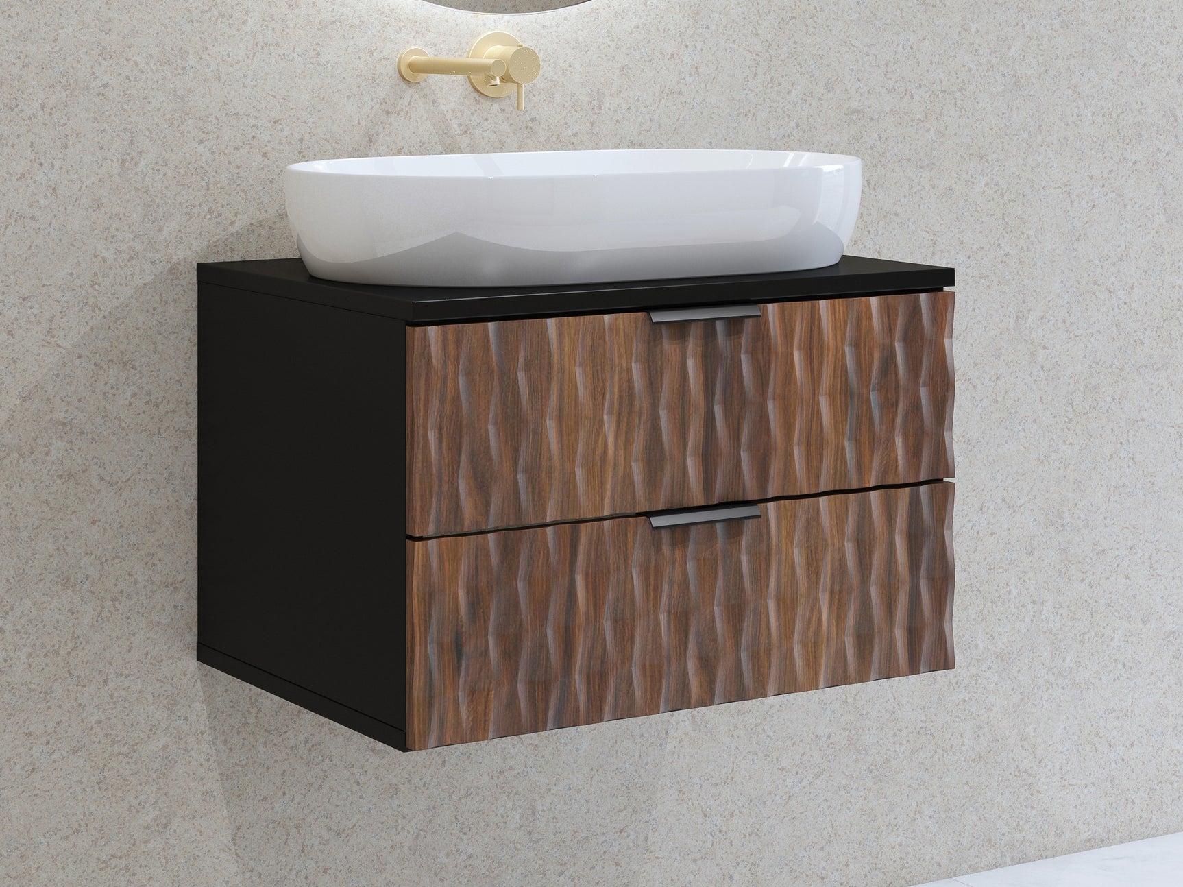 Vægbadeværelsesskab til håndvask Elitese 102