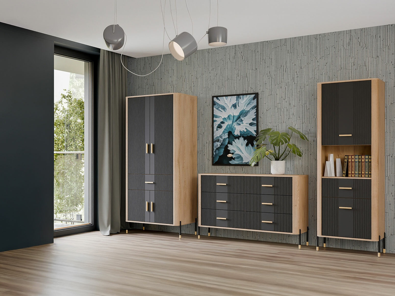 Garderobeskab Flosora 133