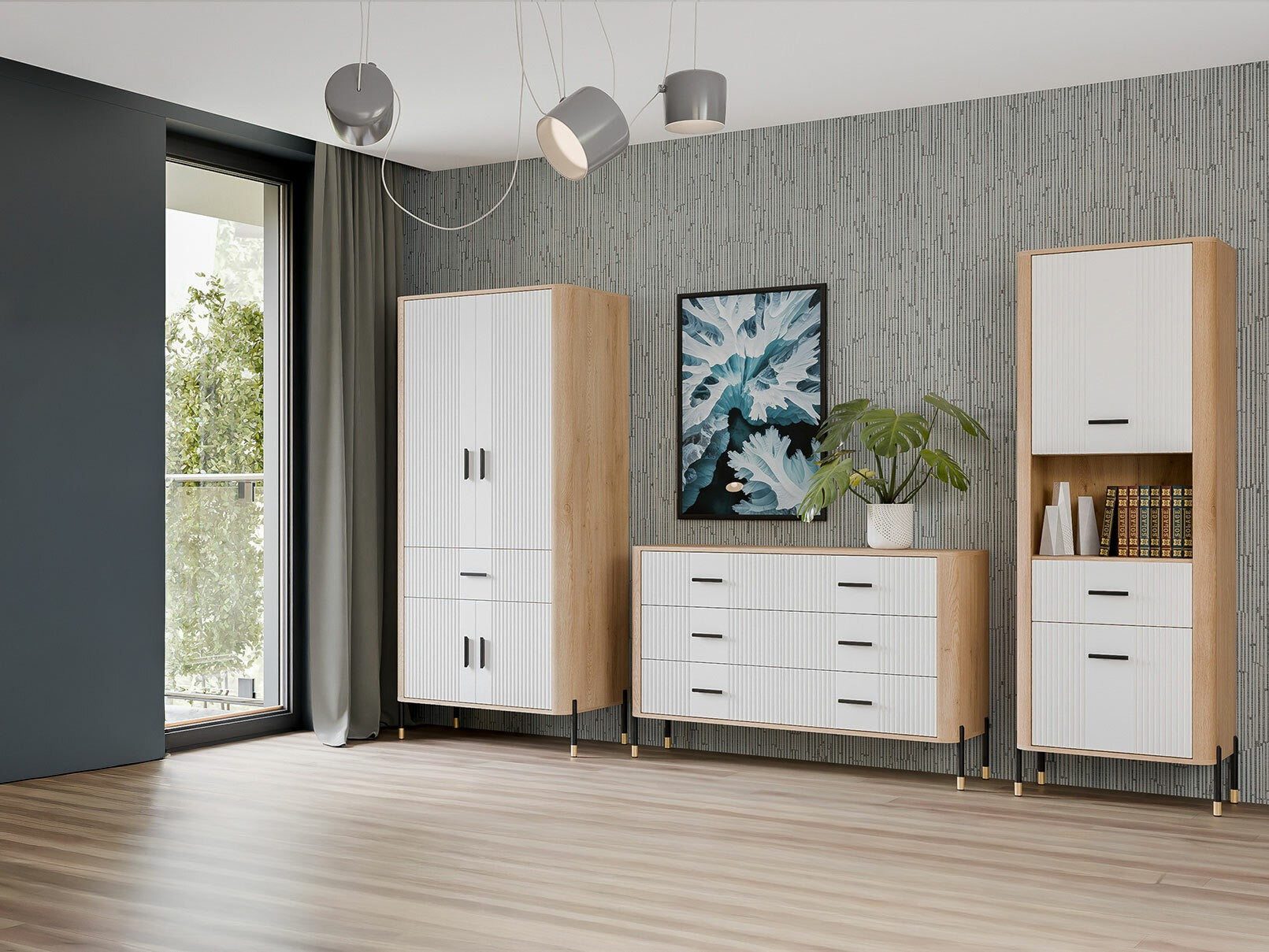 Garderobeskab Flosora 133