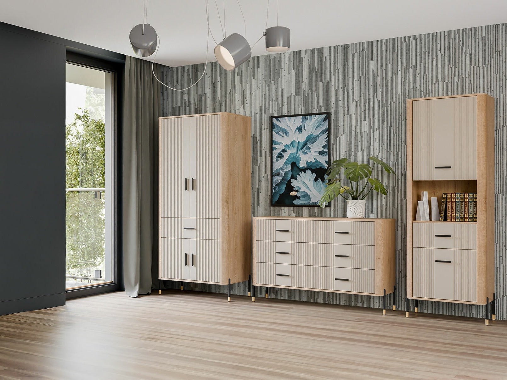 Garderobeskab Flosora 133