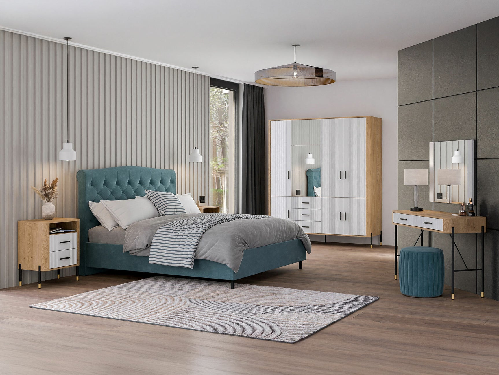 Sengebord Flosora 142