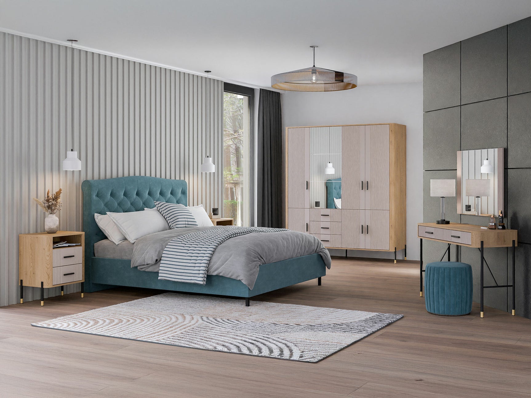 Sengebord Flosora 142