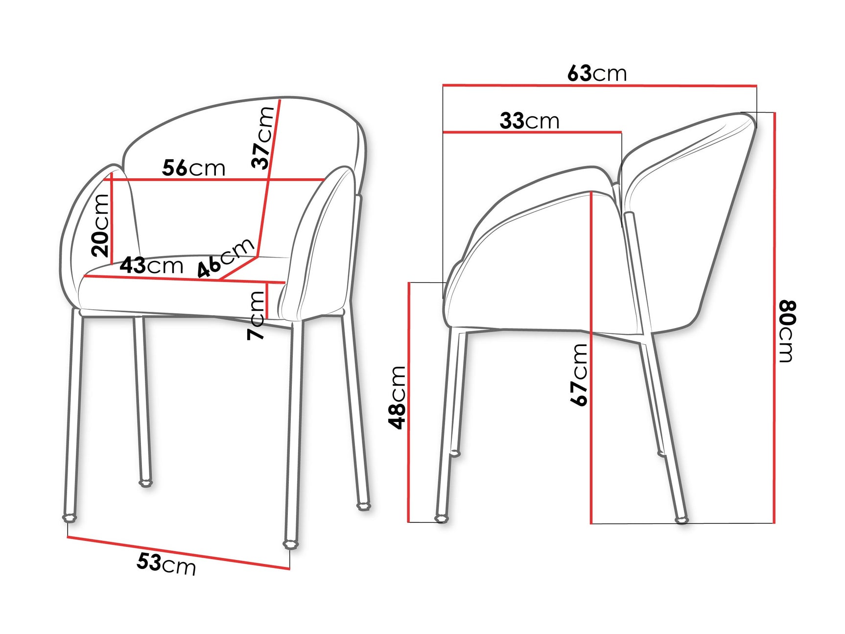 Stolesæt Comfivo 459