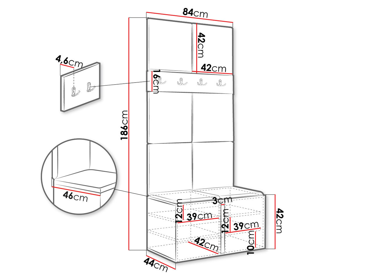 Entrésæt Hartford 267 4191170