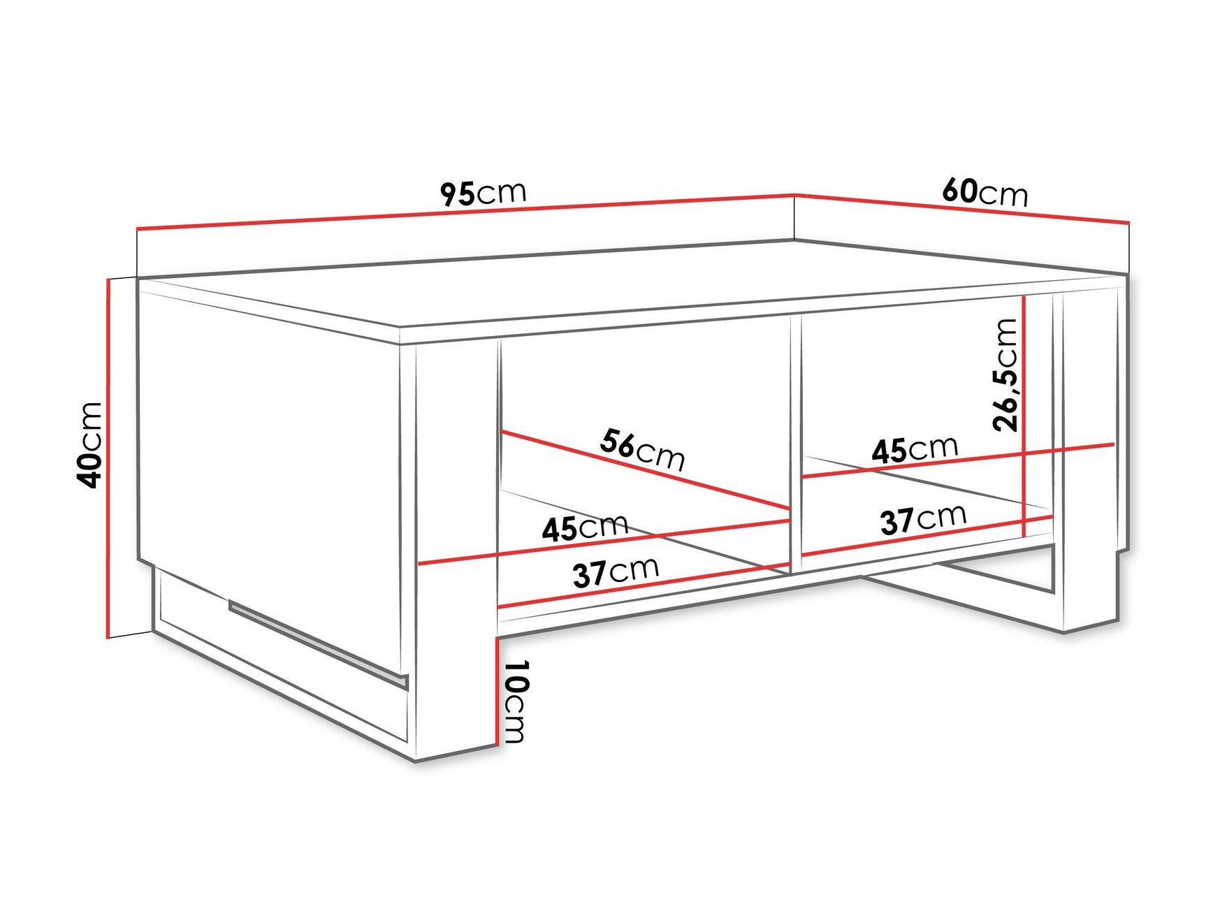 Sofabord Comfivo Vestora 102