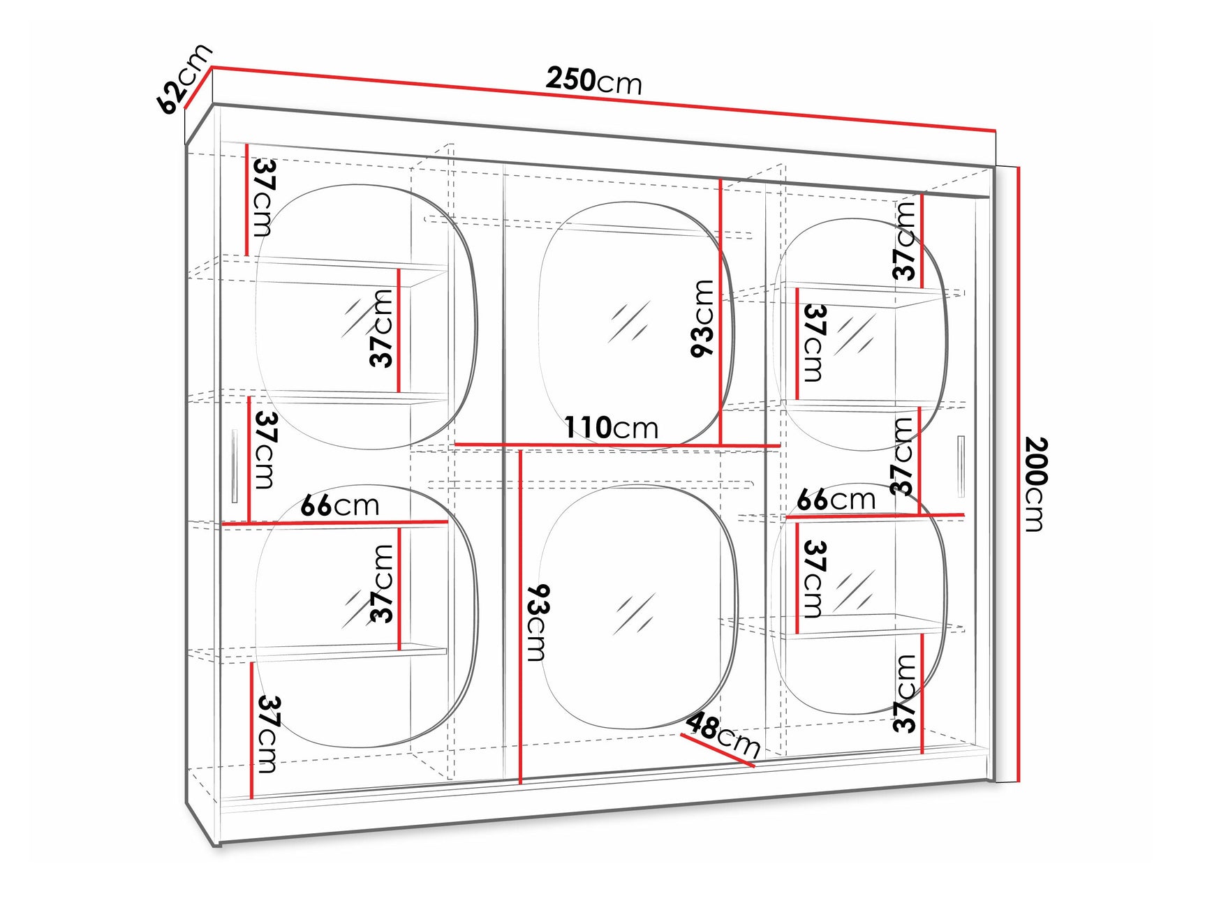 Garderobeskab Hartford 533