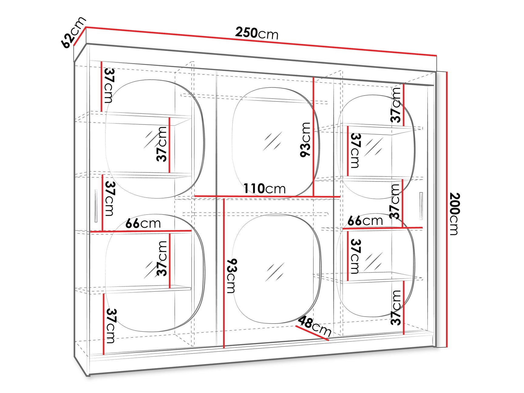 Garderobeskab Hartford 533
