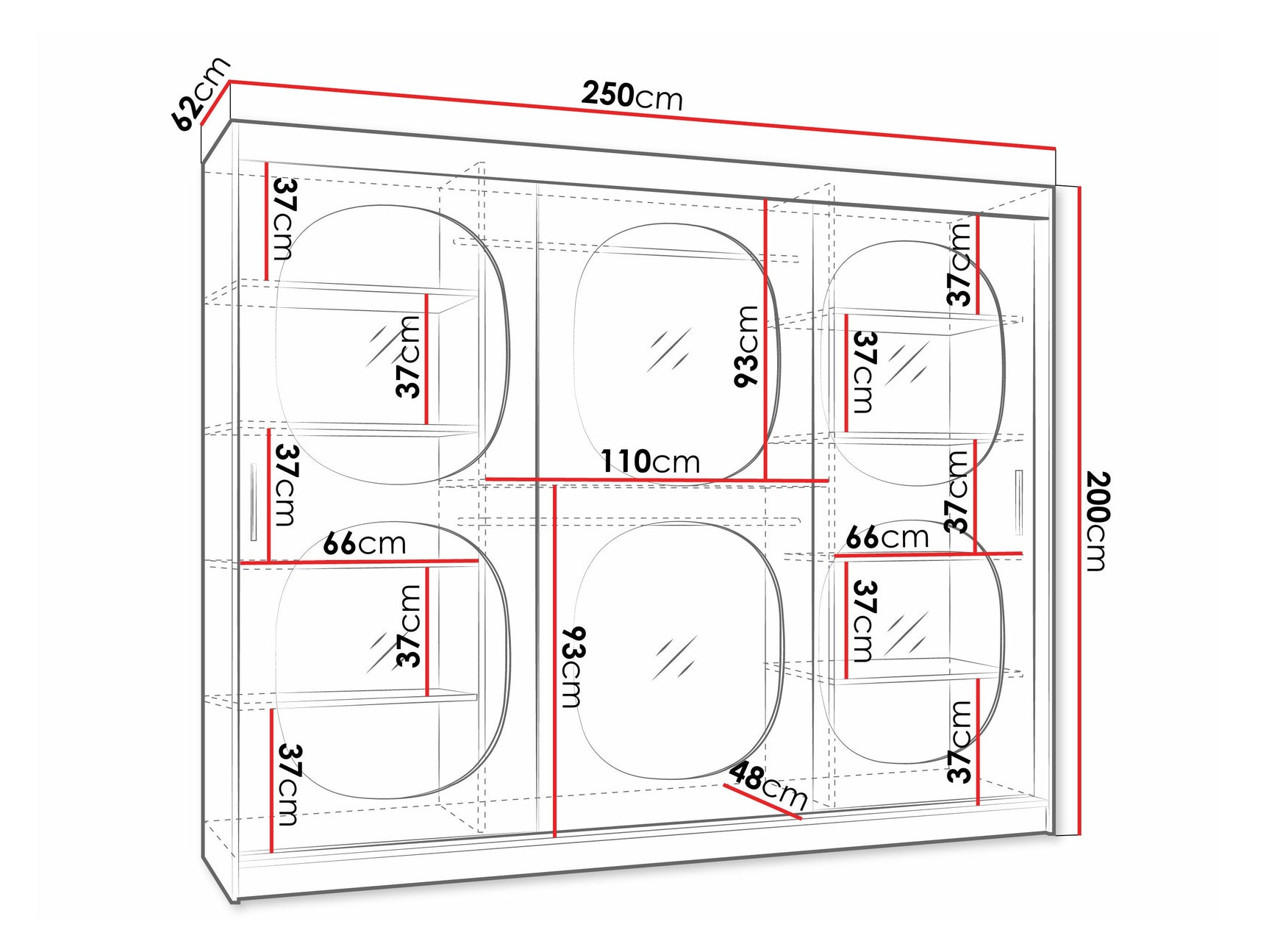 Garderobeskab Hartford 533