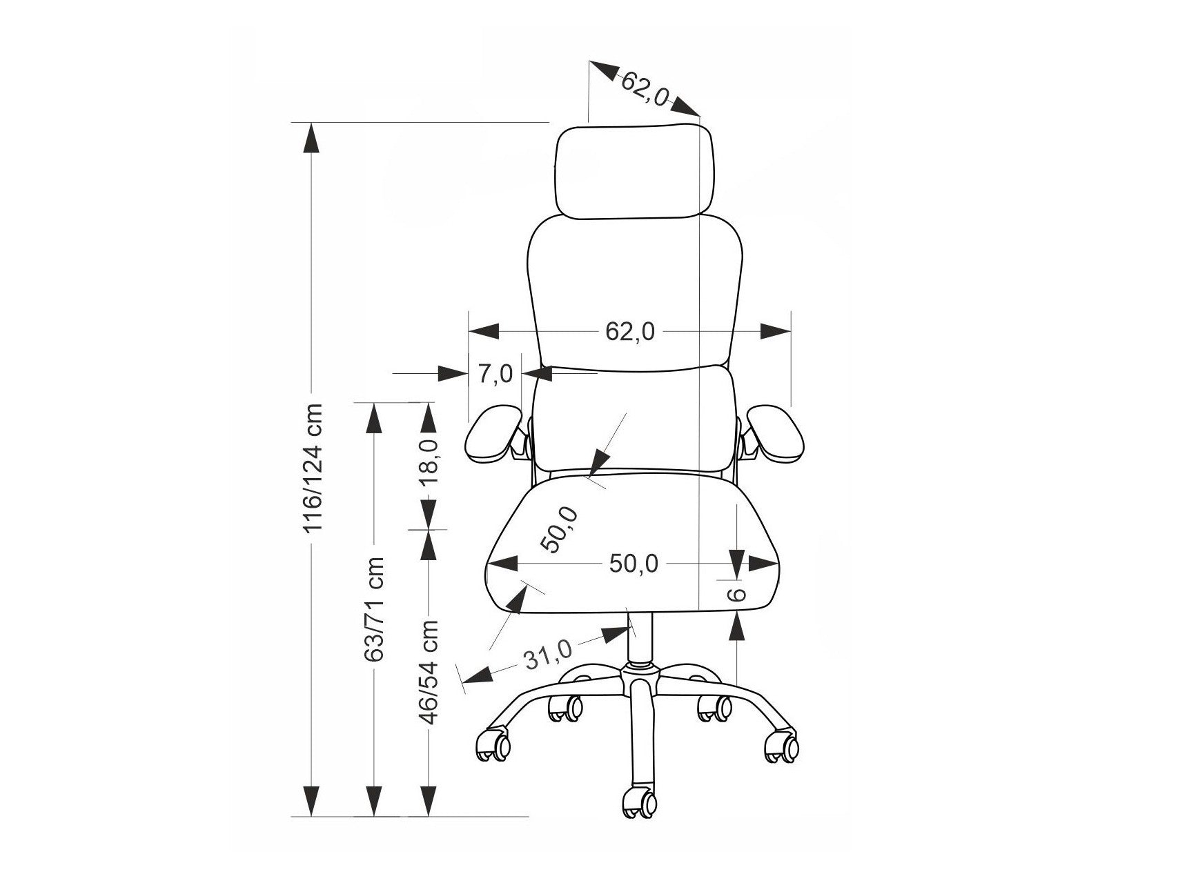 Kontorstol Houston 2047
