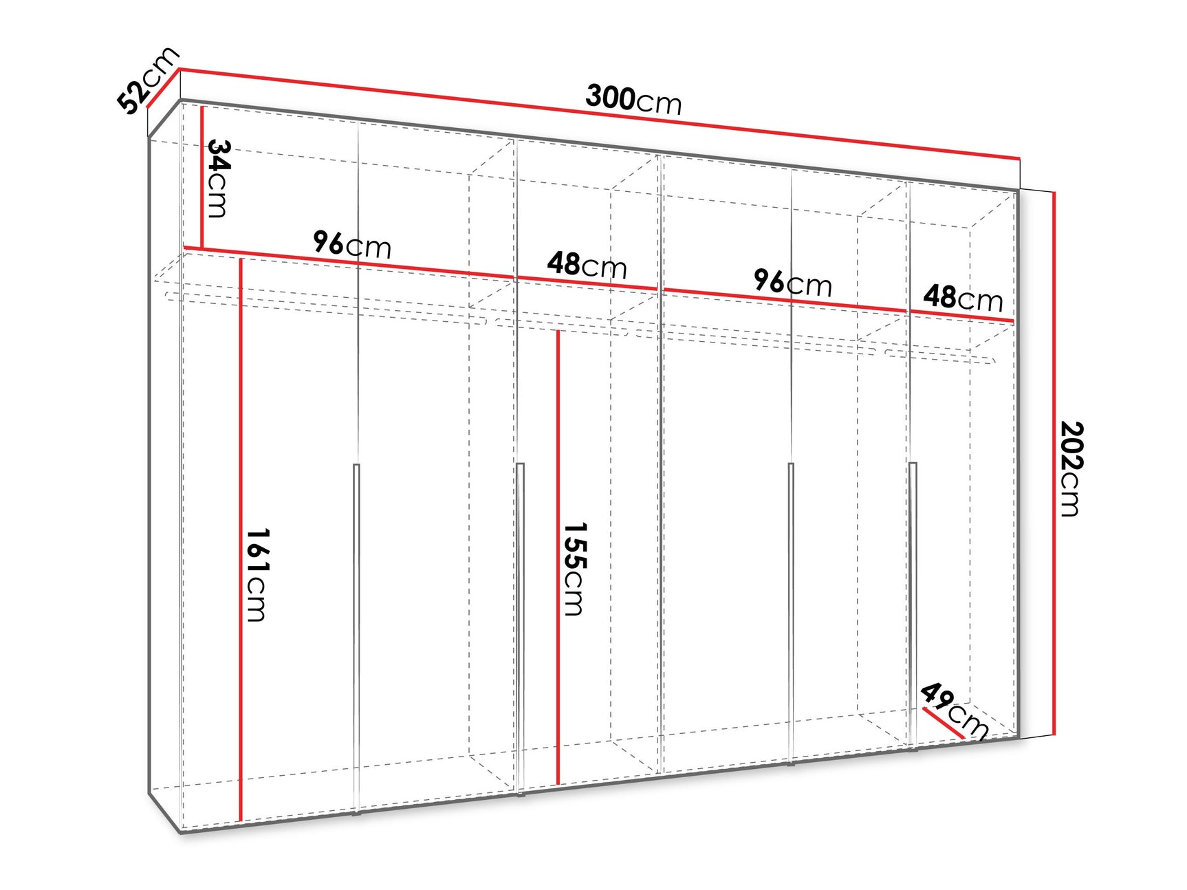 Garderobeskab Hartford 539
