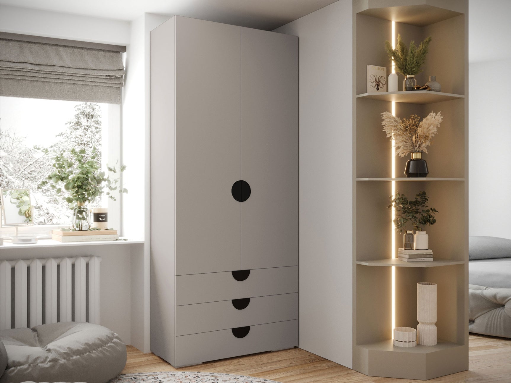 Garderobeskab Hartford 565