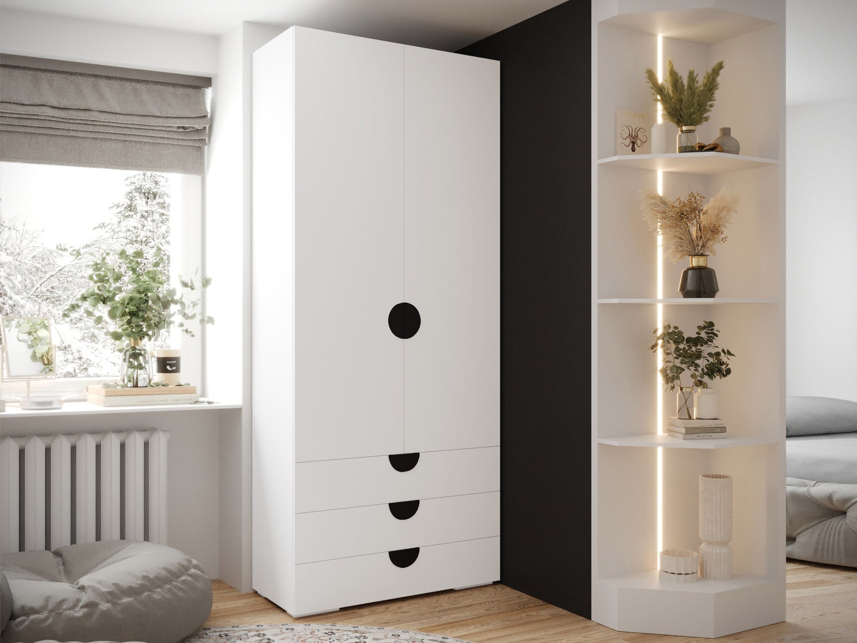 Garderobeskab Hartford 565